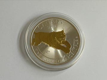 Canada. 5 Dollars 2017, 1 Oz (Zonder minimumprijs)