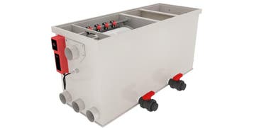 Red label inline combi trommel 25.000 koivijver PLUG&PLAY, Ophalen of Verzenden, Nieuw, Vijverfilter