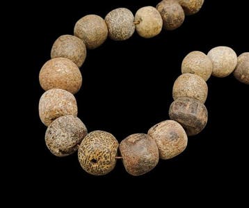 Prehistorisch Been Mammoet kralenketting (Zonder