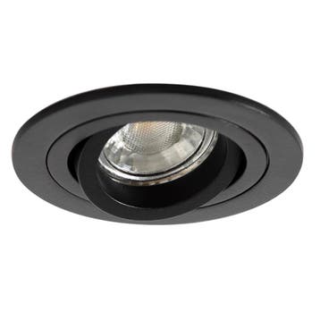 Inbouwspot Lune Rond matzwart Binnenverlichting Spots inbouw, Verzenden, Nieuw