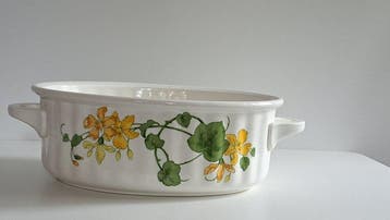 Villeroy & Boch - Ovenschaal - geranium - Vilbofour -, Antiek en Kunst