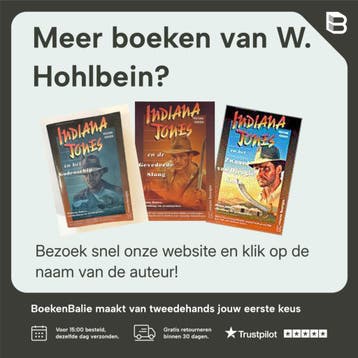 INDIANA JONES EN GEHEIM VAN PAASEILAND - W. Hohlbein, Verzenden, Gelezen, W. Hohlbein