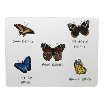 *placemat vlinders 30x40cm (4)*, Verzenden, Nieuw