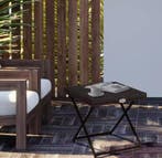 Bijzettafel Polyrotan Opvouwbaar – 40x40 cm Weerbestendig, Tuin en Terras, Tuintafels, Verzenden, Nieuw