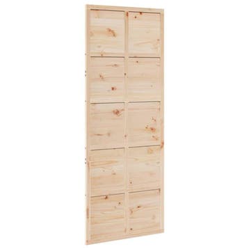 Grenen Schuifdeur 80x208cm | Tweedekansje | OP=OP, Doe-het-zelf en Verbouw, Deuren en Horren, 80 tot 100 cm, Binnendeur, Ophalen of Verzenden