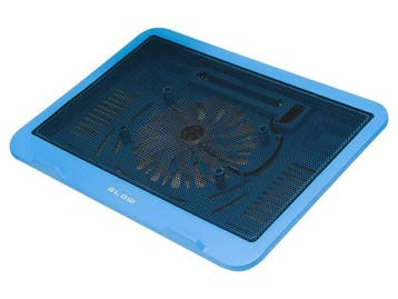 Laptop Koeler met Fan en LED - Blauw Blow AF10, Computers en Software, Laptop-opladers, Ophalen of Verzenden, Nieuw