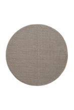 Rond Vloerkleed | Loom | Uni | Bruin | 120x120 cm, Verzenden, Nieuw