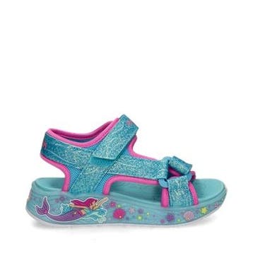 Skechers S Lights Mermaid Dreams sandalen in het Blauw, Skechers, Nieuw, Sandalen of Muiltjes, Verzenden