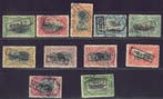 Belgisch-Congo 1908 - eerste reeks van de strafportzegels,, Gestempeld