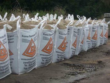Zand en tuingrond in big bag zakken, levering Noord-Holland!, Nieuw
