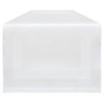 Tafellopers Wit 53x140cm Treb Classic, Verzenden, Nieuw, Overige kleuren, Tafelkleed of Tafelzeil