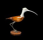 Rare De Stijl Firenze work - signed - Ibis in wood and