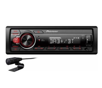 Pioneer MVH-330DAB 4 x 50W Autoradio DAB + Bluetooth, Ophalen of Verzenden, Nieuw