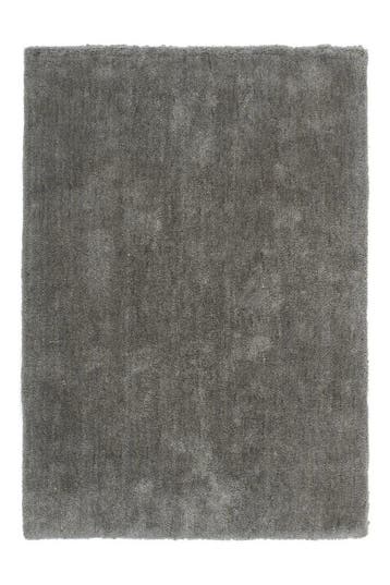 Effen Vloerkleed | Velvet | Uni | Platinagrijs | 200x290 cm, Verzenden, Nieuw