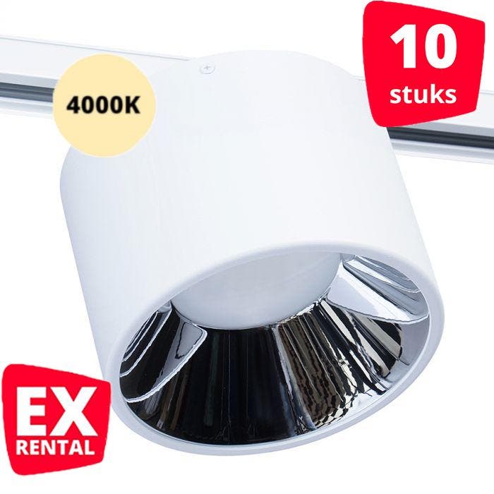 LED (midden) spot BUSS Philips wit 4000K X10 EX RENTAL, Huis en Inrichting, Lampen | Spots