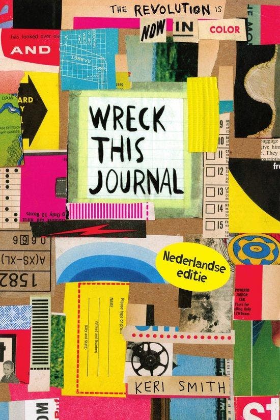 9789000357642 Wreck this journal - Wreck this journal, nu..., Boeken, Studieboeken en Cursussen, Gelezen, Verzenden