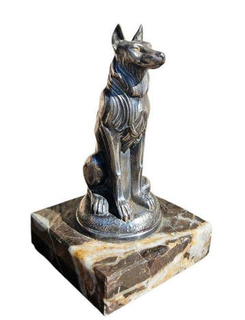 Oscar Ruffony (1874-1946) - sculptuur, Mascotte automobile