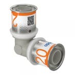 Uponor S-Press Plus PPSU perskoppeling Ø20x20 knie, Verzenden, Nieuw
