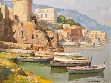 Mario Maresca Serra (1912 - 1991) - Il torrione