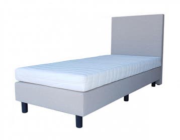 Boxspring Bjorn + Pocketvering matras 20cm - diverse maten, Verzenden, Nieuw, Eenpersoons
