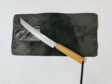 Hekito - Keukenmes - Carving knife - Exclusief vintage