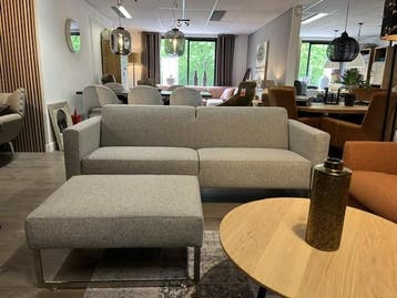 Artifort Mare Amdal grijs, Artifort Leolux Rolf Benz Design on Stock, Driepersoons, 75 tot 100 cm, Zo goed als nieuw