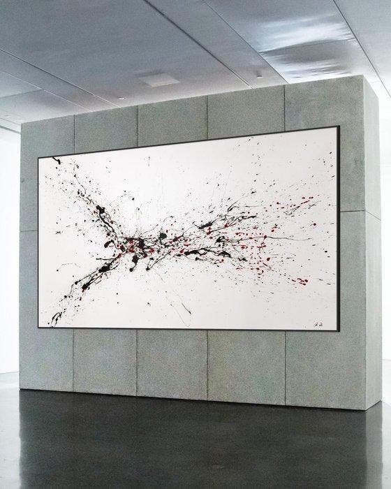 Christoph Prein - The Line In Between - XXL, Antiek en Kunst, Kunst | Schilderijen | Modern
