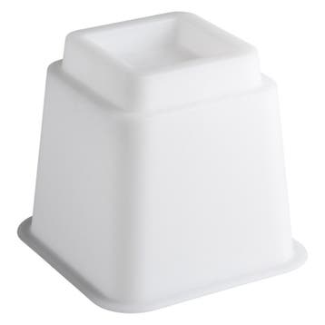 Bedverhogers / Meubelverhogers 13 cm - WIT, Diversen, Verpleegmiddelen, Ophalen of Verzenden, Nieuw