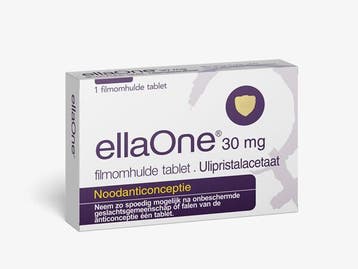 EllaOne 30 mg – Morning-afterpil (1 tablet), Verzenden, Nieuw