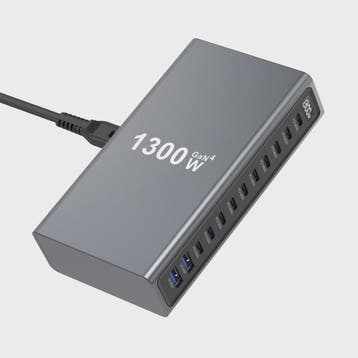 1300W GaN Desktop Snellader Station met Meerdere USB-C Poort, Auto diversen, Verzenden, Nieuw
