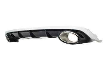 Achterbumper diffusor Audi A6 4G 2015-2018 RS6 Design, Auto-onderdelen, Carrosserie en Plaatwerk, Ophalen of Verzenden, Nieuw