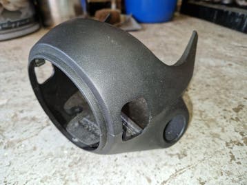 Afdekkap stuurkolom Fiat Seicento ( incl. verzenden ), Auto-onderdelen, Dashboard en Schakelaars, Ophalen of Verzenden, Gebruikt