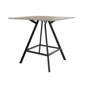 Bridge bartafel 120 x 120 cm, 110 cm hoog, rechthoekige p..., Ophalen of Verzenden, Nieuw