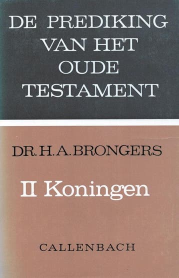 De prediking van het Oude Testament - 2 Koningen - H.A. Bron, Boeken, Verzenden, Nieuw