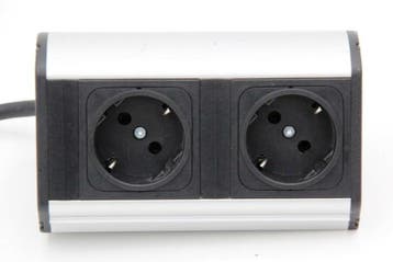 Stekkerdoos - 2-weg - GST18 - 250v AC-max 3500 Watt, Werkplek, Ophalen of Verzenden, Gebruikt, Overige typen
