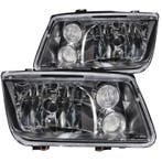 ANZO 1999-2005 Volkswagen Jetta Crystal Headlights Black w/o, Ophalen of Verzenden, Nieuw