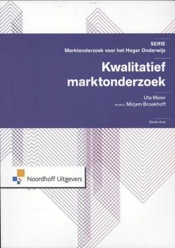 9789001809386 Marktonderzoek voor het Hoger Onderwijs  - ..., Verzenden, Zo goed als nieuw, Uta Meier