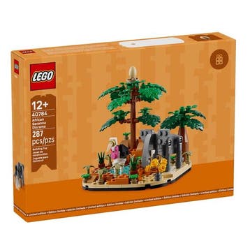 LEGO - Afrikaanse Savanne Diorama - Limited Editie - 40784, Verzenden, Nieuw