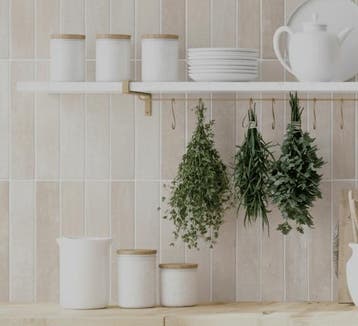 Vloertegel/Wandtegel Geo Nature Handvorm Duna Beige Mat 5x25, Keramiek, Nieuw, 20 tot 40 cm, 10 m² of meer