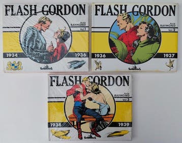 Flash Gordon T1 à T3 - Série complète - 3x C + 3x jaquette -, Nieuw
