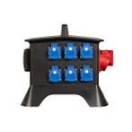 Keraf Ypsilon verdeelkast 6xSchuKo, Doe-het-zelf en Verbouw, Elektra en Kabels, Ophalen, Nieuw