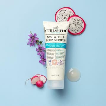 Curlsmith Wash Scrub Detox Shampoo Tube - 237ml, Ophalen of Verzenden, Nieuw, Shampoo of Conditioner