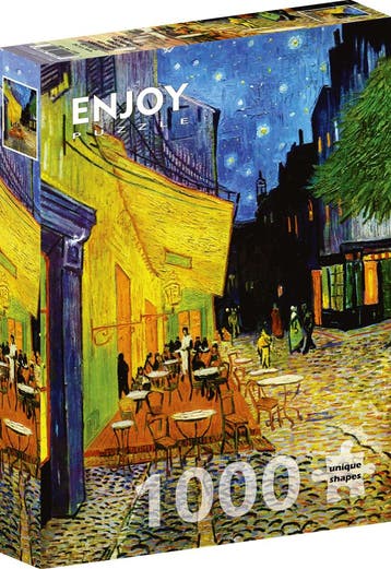 Vincent Van Gogh - Cafe Terrace at Night Puzzel (1000, Verzenden, Nieuw
