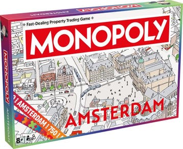 Monopoly Amsterdam (Engelse Versie) | Identity Games -, Verzenden, Nieuw