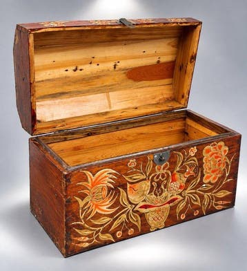 Krat - Hout - koffer handmade