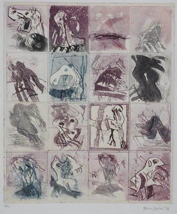 Alfonso Bonifacio (1933/34-2011) - Mosaïque surréaliste
