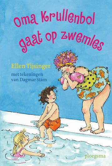 Oma Krullenbol gaat op zwemles - Ellen Tijsinger, Verzenden, Zo goed als nieuw, Ellen Tijsinger