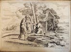 Annibale Carracci (1560-1609), after - San Paolo ed eremiti, Antiek en Kunst
