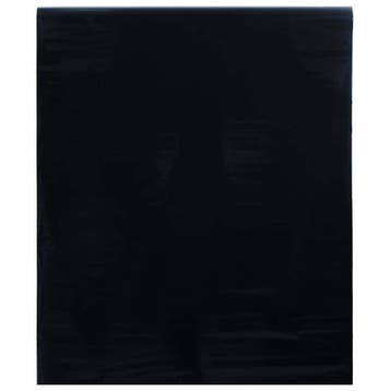 vidaXL Raamfolie statisch matzwart 90 x 2000 cm PVC, Verzenden, Nieuw, Zwart