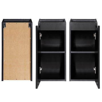 Wastafelonderkast met wastafelblad met 1 deur Newport 30x60x, Verzenden, Nieuw